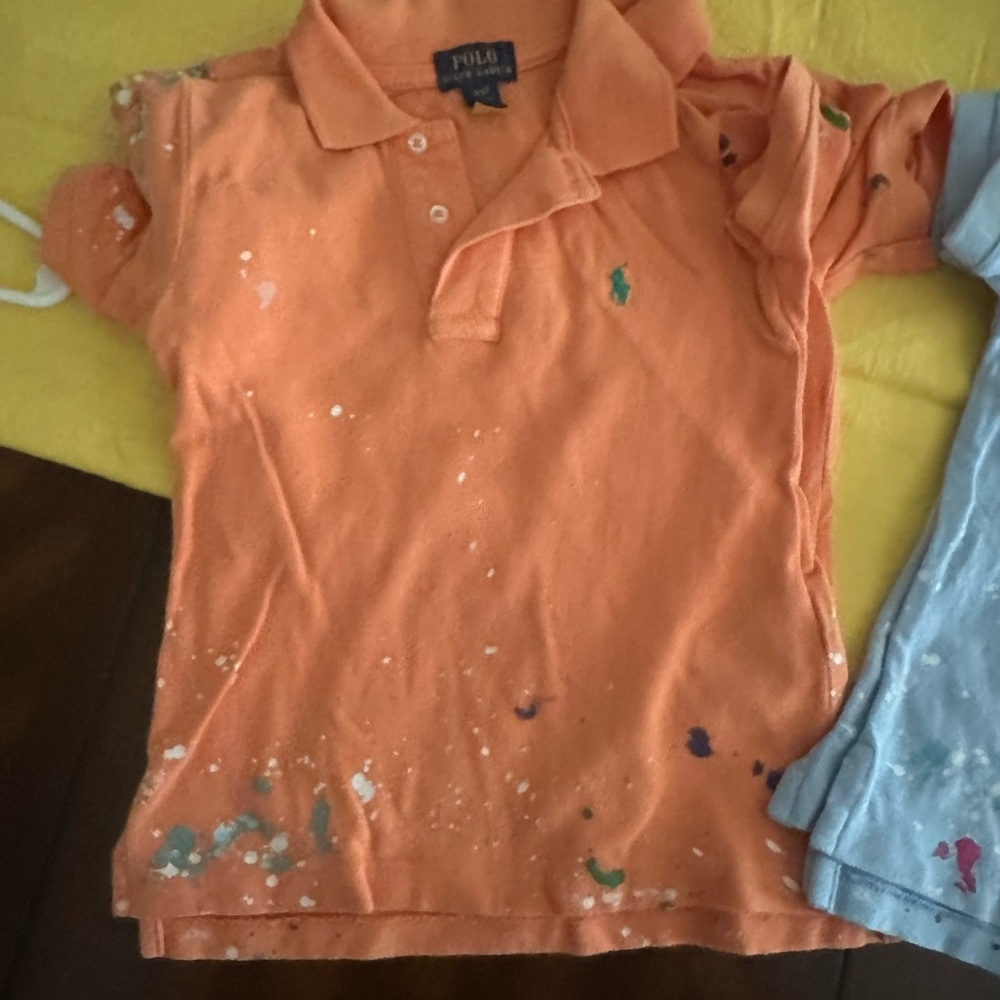 Polo by Ralph Lauren Kids Vibrant Orange Polo